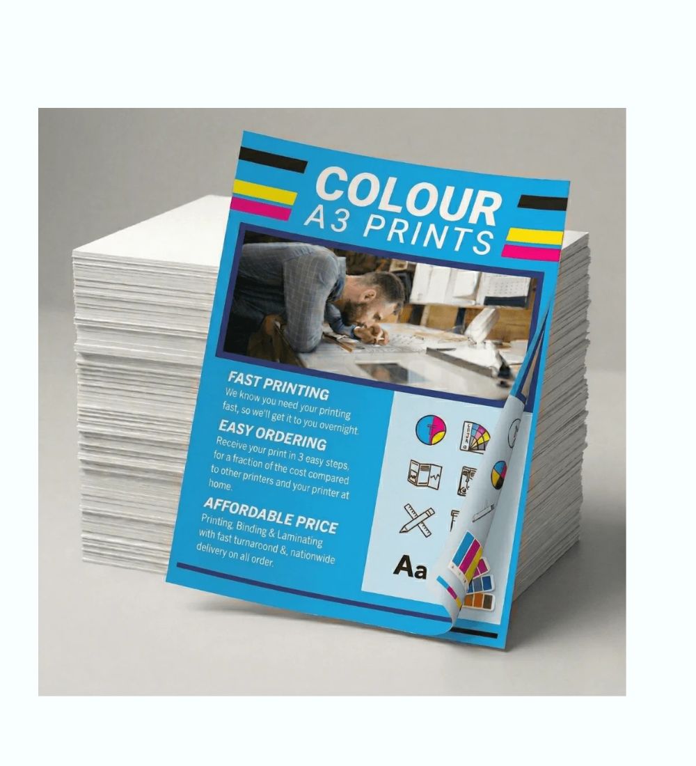 A3 Printing Service – Black & White & Colour PDF Printing | Single & Both Side - Image 2